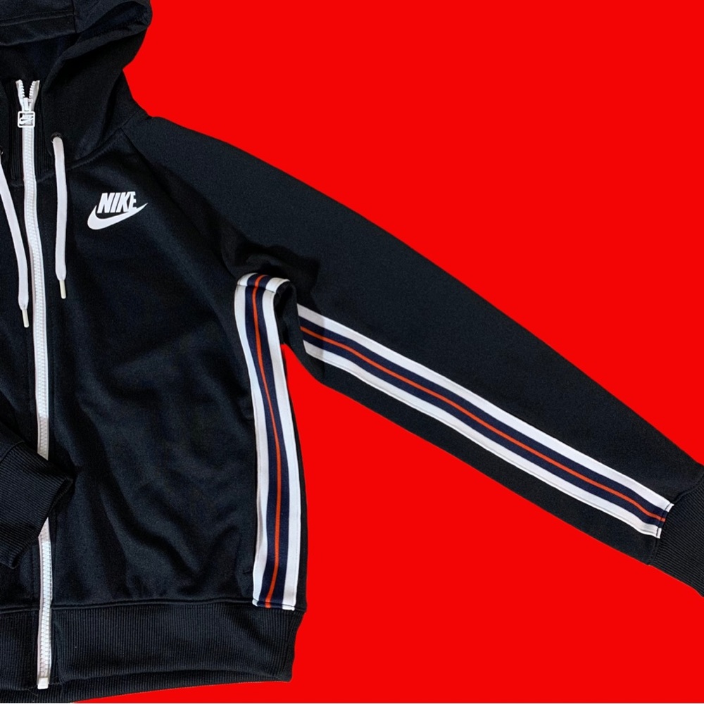 Nike Full Zip Track Jacket Women’s Size Small Black